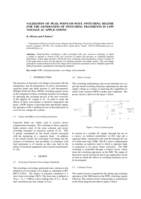 Validation  of  peak  point-on-wave  switching  regime for the generation of switching transients in low voltage AC applications