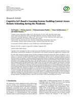 Cognitive IoT-Based e-Learning System: Enabling Context-Aware Remote Schooling during the Pandemic