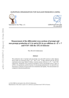 Measurement of the differential cross-sections of prompt and non-prompt production of J/ψ and ψ(2S)  in pp collisions at √s = 7 and 8 TeV with the ATLAS detector