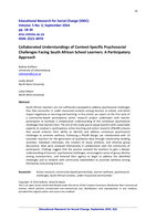 Collaborated understandings of context-specific psychosocial challenges facing South African school learners : a participatory approach
