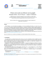 Client–server and cost effective sets in graphs