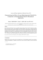 Characterising the effect of laser metal deposited Ti6Al4V/Cu composites in simulated body fluid for biomedical application