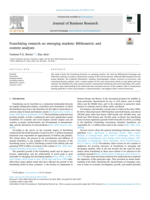 Franchising research on emerging markets : Bibliometric and  content analyses