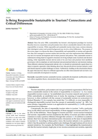 Is being responsible sustainable in Tourism? connections and critical differences