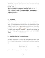 Pruned convolutional codes and Viterbi decoding with the Levenshtein distance metric
