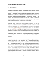 SMME sustainability: the relevance of production and operations skills