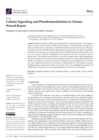 Cellular signalling and photobiomodulation in chronic wound repair