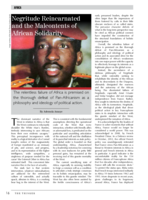 Negritude reincarnated and the malcontents of African solidarity