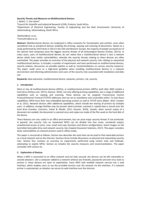 Security threats and measures on multifunctional devices