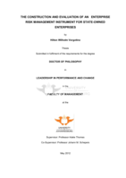 The construction and evaluation of an enterprise risk management instrument for state-owned enterprises