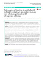 Solamargine, a bioactive steroidal alkaloid isolated from Solanum aculeastrum induces non-selective cytotoxicity and Pglycoprotein inhibition