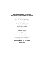 A reference framework for security in enterprise resource planning (ERP) systems.