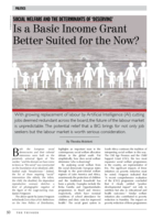 Social Welfare and the Determinants of ‘Deserving’ : Is a Basic Income Grant Better Suited for the Now?