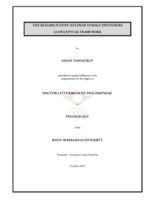 The rehabilitative needs of female offenders: a conceptual framework