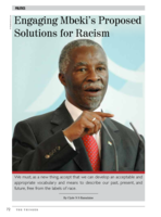 Engaging Mbeki’s proposed solutions for Racism