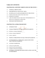 Community perceptions of environmental and living conditions in the Alexandra informal settlements, Johannesburg, South Africa