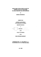 Bioaccumulation of metals and the general health of fish from the Vaal Dam and Vaal River Barrage