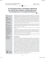An early grade science, technology, engineering and mathematics dialogue reading programme: The development of a conceptual framework