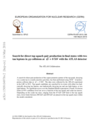 Search for direct top squark pair production in final states with two tau leptons in pp collisions  at √s = 8 TeV with the ATLAS detector