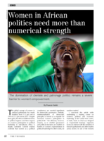 Women in African politics need more than numerical strength