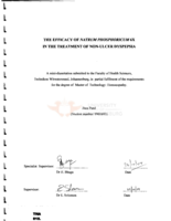 The efficacy of natrum phosphoricum 6x in the treatment of non-ulcer dyspepsia