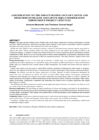 A Delphi study on the impact significance of clients and designers on health and safety (H&S) consideration throughout project lifecycle