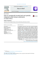 Data on strategically located land and spatially integrated urban human settlements in South Africa