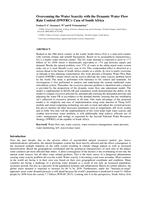 Overcoming the water scarcity with the Dynamic Water Flow Rate Control (DWFRC) : case of South Africa