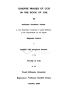 Diverse images of God in the book of Job