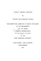 Literacy through literature
