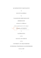Quasinilpotent equivalence in Banach algebras