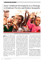Early childhood development as a strategy to eradicate poverty and reduce inequality