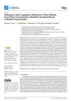Adsorptive and coagulative removal of trace metals from water using surface modified sawdust-based cellulose nanocrystals