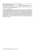 Cash transfers and caregivers : working together to reduce vulnerability and HIV risk among adolescent girls in Johannesburg, South Africa