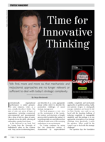 Time for innovative thinking