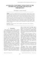 Automating consumer's connections to the distribution network for enhanced performance