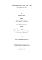 Integration of large non-linear plant into power systems