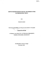 Identiteitskonstruksie en die rol van gender in twee outobiografiese tekste