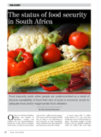 The status of food security in South Africa