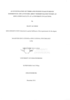 An investigation of third and fourth year students' experiences and attitudes about modern racism within an education faculty at a University in Gauteng