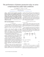 The performance of distance protection relay on series compensated line under fault conditions