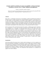 A kinetic model for prediction of cement susceptibility to delayed ettringite formation in concrete, Part 2: model validation
