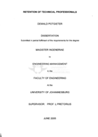 Retention of technical professionals