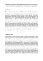 Optimized energy consumption model for smart home using improved differential evolution algorithm