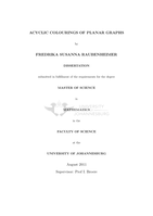 Acyclic colourings of planar graphs