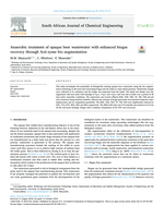 Anaerobic treatment of opaque beer wastewater with enhanced biogas recovery through Acti-zyme bio augmentation