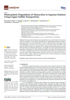 Photocatalytic degradation of tetracycline in aqueous solution using copper sulfide nanoparticles