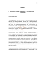 Geological controls on no. 4 seam roof conditions at New Denmark Colliery, Highveld Coal Field, Karoo Basin, South Africa