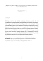 The future of Artificial Intelligence, posthumanism and the inflection of Pixley Isaka Seme’s African Humanism
