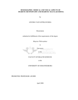 Demographic, medical and visual aspects of diabetic retinopathy and diabetic macular edema